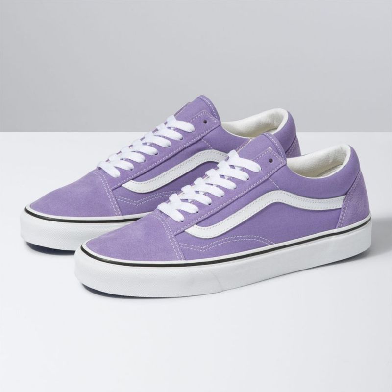 Es mas que Suelto jazz Zapatillas Vans Urbanas Mujer Old Skool Morado Talla 36 | 510993