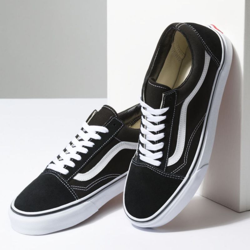 Tenis vans para mujer negro hot sale