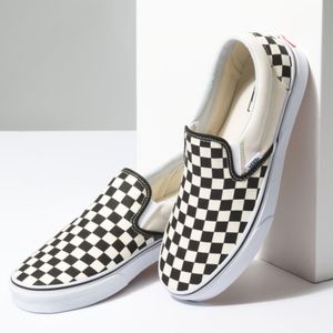 Zapatillas Vans Urbanas Hombre Slip-On Negro/Blanco