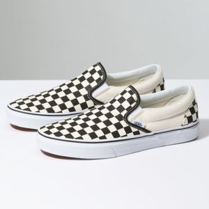 Zapatillas Vans Urbanas Hombre Slip-On Negro/Blanco