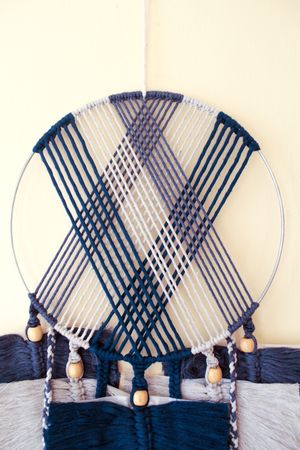 Adorno para Pared MARE de Macramé