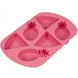Molde De Silicon Sandia y Piña Wilton Rosado
