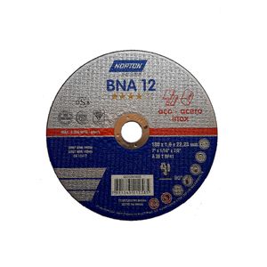 Caja de 25 Discos Norton de 7 x 1/16 x 7/8 Para Corte de Metal