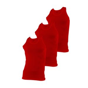 Pack x3 Bvd Stripper Básico Premium Rojo
