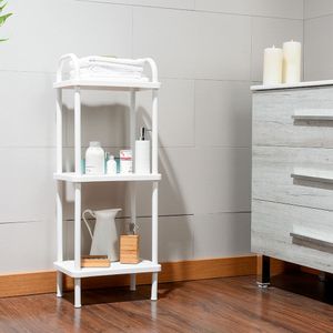 Estante 3 niveles Basic Blanco