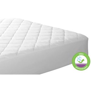 Protector Para Colchon Cuna Blanco