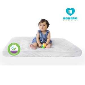Protector Para Colchon Cuna Blanco