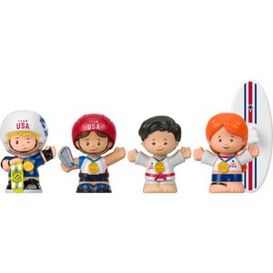 Set Bebés Little People Collector Medalla Olímpica USA Equipo 1