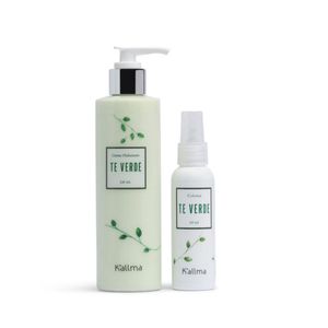 Set Kallma Crema Humectante De 220 ML + Colonia Kallma Midi De 60 ML Té Verde