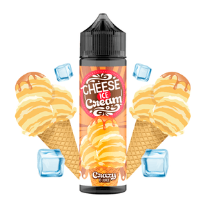 Líquido para vapear Crazy 60ml Cheesee ice Cream 3mg