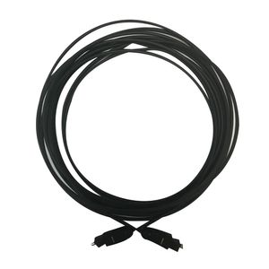 Cable óptico Radioshack Toslink, flexible y resistente