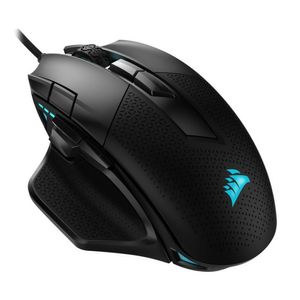 Mouse Gamer Corsair Nightsword RGB 18000 DPI Cable Usb Negro