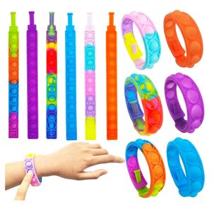 Pulsera de Silicona Anti Estrés para Niños Pop It
