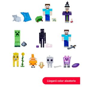 Figura Minecraft 3.25" Con Crafting Gtp08