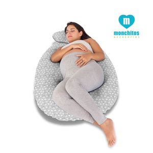 Cojin Multifuncional Mega Plomo Nubes