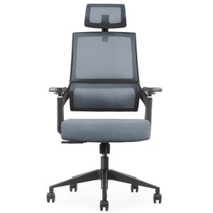 Silla Giratoria Ergonómica Decorplas Sparta Dark Grey con Brazos 2D