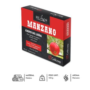 Astillas de Manzano 140Gr