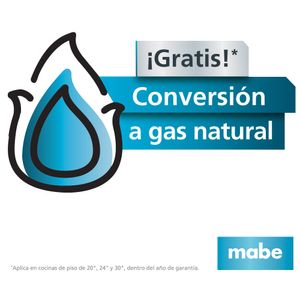 Cocina a Gas MABE 4 Quemadores CMP6030FX0