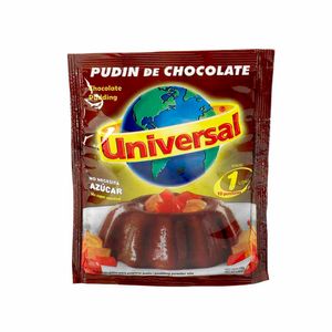Pudín UNIVERSAL Sabor a Chocolate Bolsa 100g