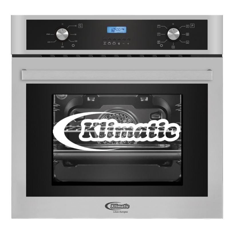 Horno Empotrable Eléctrico Klimatic Gamma B Con Turbo Ventilador De 7 ...