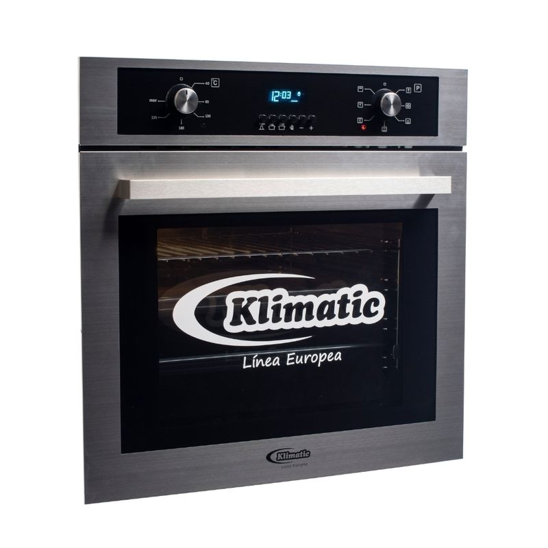 Horno Empotrable Eléctrico Klimatic Gamma B Con Turbo Ventilador De 7 ...