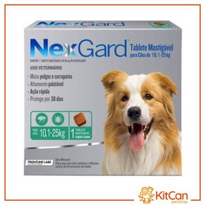 Antiparasitario para perros Nexgard 3gr De 10.1 A 25 Kg (X1 Tableta)