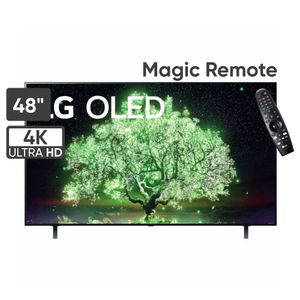 Televisor LG OLED 48'' 4K ThinQ AI OLED48A1PSA (2021)