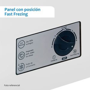 Congeladora COLDEX 256L CH08 Blanco