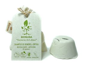 Shampoo Sólido Anticaída de Romero Bionuna