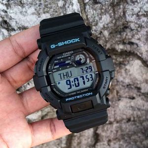 Reloj Casio G-Shock GD350-1C para Hombre Digital Luz LED Automatica Vibrador Acuático Negro