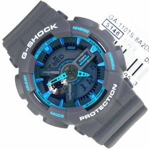 Reloj Casio G-Shock GA110TS-8A2 Para Hombre Digital Analógico Luz Automática Acuático Gris