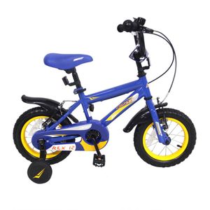 Bicicleta para Niño Best Rex Aro 12 Azul/Amarillo