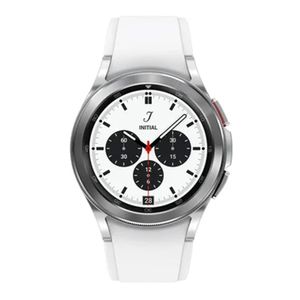 Smartwatch Samsung Galaxy Watch 4 Classic bluetooth, resistente al agua, máx 40 horas, modos deportivos, 42mm, silver blanco