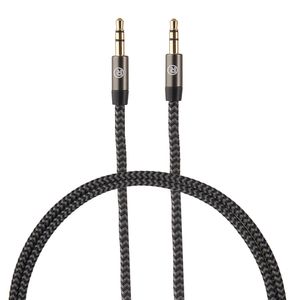 Cable trenzado Radioshack 3.5 mm, macho a macho, 0.9 m