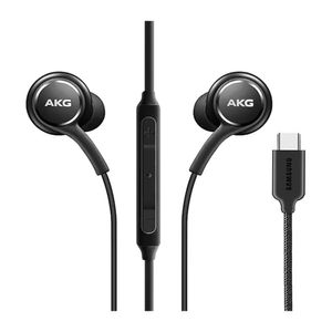 Audífono In ear con micrófono Samsung AKG almohadillas de silicona, conector tipo c, control de música y llamadas, negro