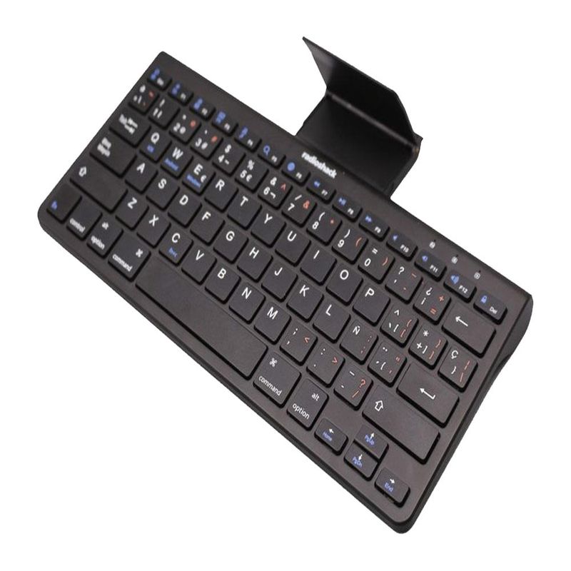 Ripley - TECLADO UNIVERSAL BLUETOOTH DOBLE CANAL Y SOPORTE PARA CELULAR  TABLET