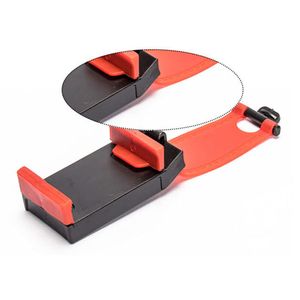 Soporte de celular para timón de auto G Mobile portátil, negro