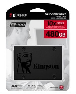 Disco Interno de estado sólido Kingston SSD A400 480Gb 2.5 Sata 3