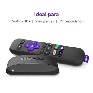 Convertidor a Smart TV Roku Express 4K 2021, HDR transmisión inalámbrica, control remoto simple, incluye cable HDMI premium