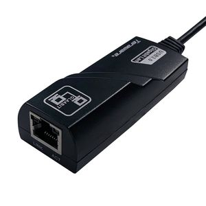Adaptador Teraware conector usb 3.0 a RJ45, negro