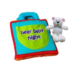 Libro Sensorial de Rutinas Bear Baby Night