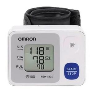 Tensiómetro muñeca Omron HEM-6124 control automático, 30 memorias