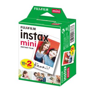 Pack de 20 películas Fujifilm para cámaras Instax mini