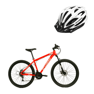 Bicicleta Aluminio Xclusive Aro 29 Rg Freno De Disco Hidraulico + Casco Blanco C/L