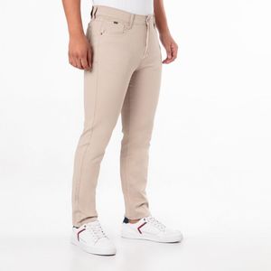 Pantalón Twill Color Relaxed Conf Azul