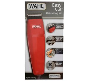 Cortador de Cabello Easy Cut Wahl 09314-2718 Rojo 10 Piezas