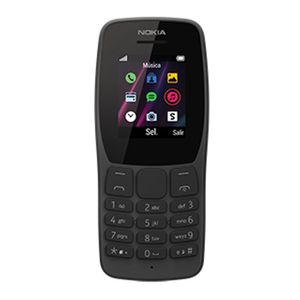 Celular Nokia 110, cámara VGA, 32MB, 32 MB ram, 1.77", negro
