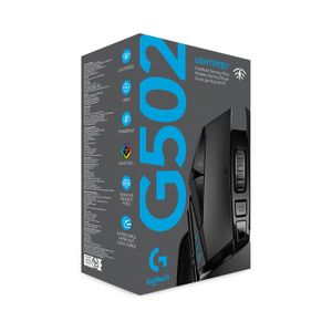 Mouse Gamer Logitech G502 Lightspeed Wireless Black
