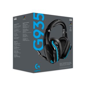 Audifono Gamer Logitech G935 Rgb Wireless 7.1 Surround Black