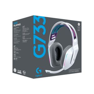 Audifono Gamer Logitech G733 Lightspeed White